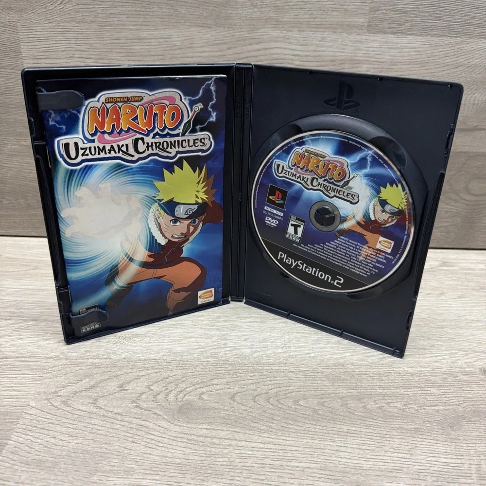 PlayStation 2 Lot Of 6 Games Naruto Antigrav Hotshots Golf FishermanBass Socom 2